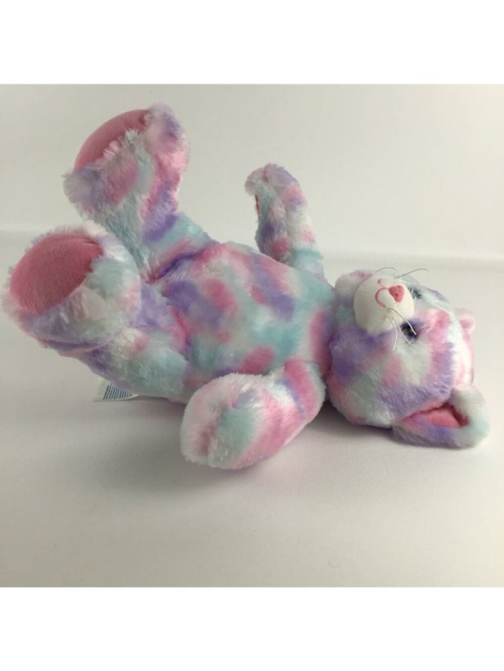 Build A Bear Pastel Swirl Sherbet Kitty Cat 14" Plush Stuffed Animal Toy BAB - Picture 5 of 6